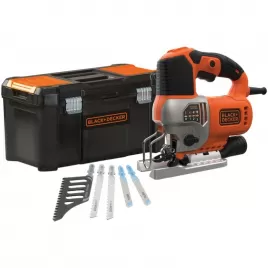 Přímočará pila 650W s příslušenstvím Black&Decker BES610KA5