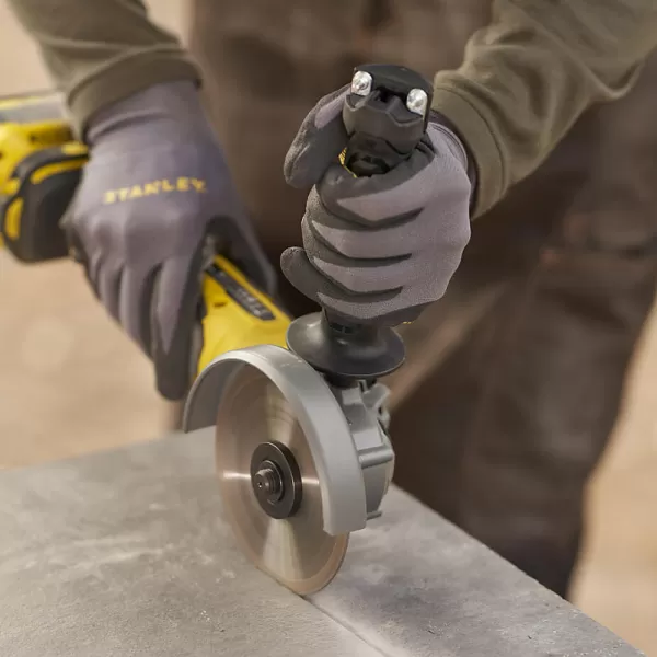 Aku úhlová bruska 125mm V20 18V bez aku Stanley FatMax SFMCG700B