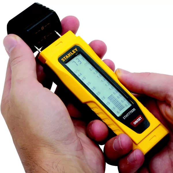 Vlhkoměr na dřevo a stavební materiály Stanley 0-77-030