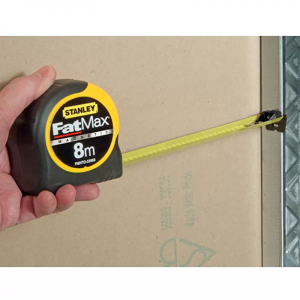Svinovací metr 8m s magnetickým háčkem Stanley FMHT0-33868