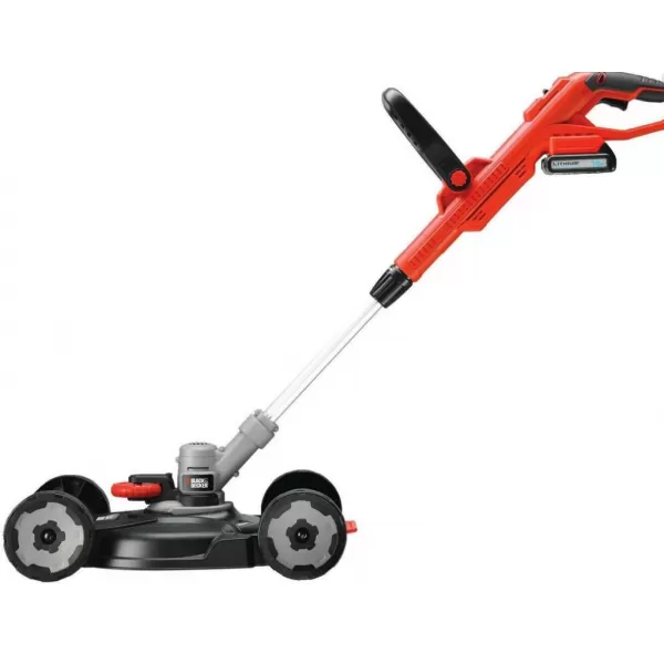 Aku strunová sekačka 18V 2,0Ah s kolovým podvozkem Black&Decker STC1820CM