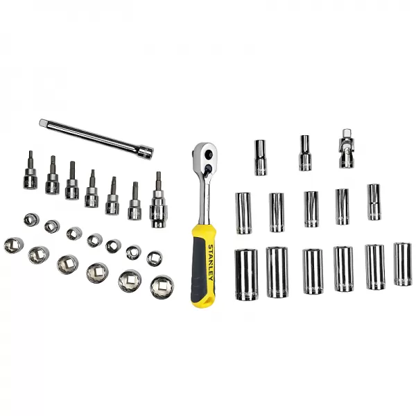 3/8" 36dílná gola sada v modulu Stanley STMT1-74174