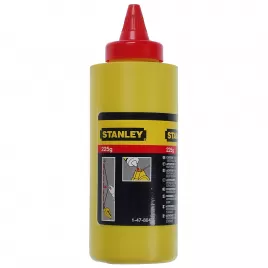 Prášková křída červená 225g Stanley 1-47-804