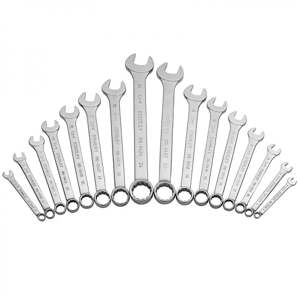 16dílná sada očkových klíčů v modulu Stanley STMT1-74178