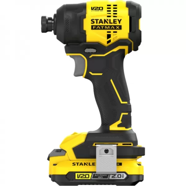 Aku bezuhlíkový rázový utahovák 18V 1x2,0Ah STANLEY FATMAX V20 SFMCF811D1T