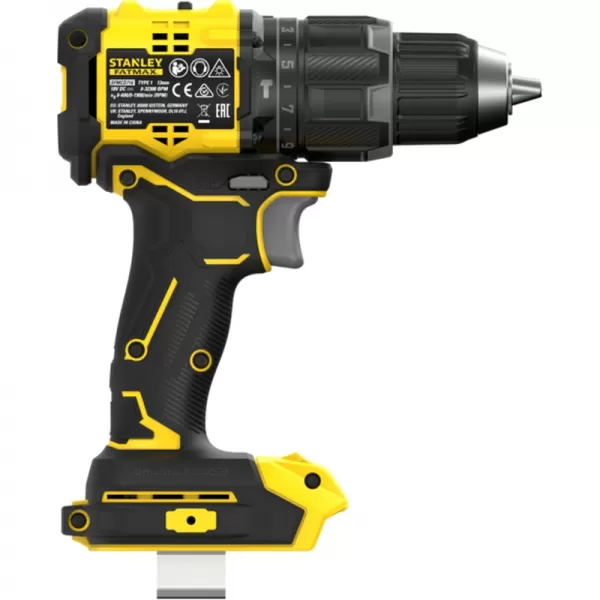 Aku bezuhlíková vrtačka s příklepem 18V bez aku STANLEY FATMAX V20 SFMCD716B