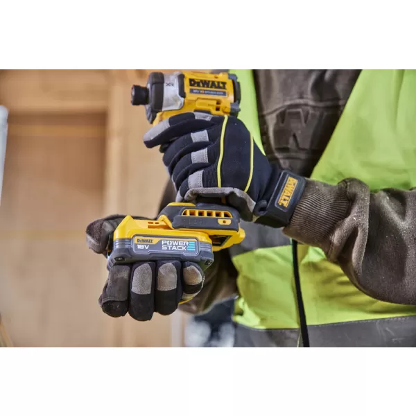 Aku rázový utahovák 18V 2x1,7Ah Tstak DeWALT POWERSTACK DCF860E2T