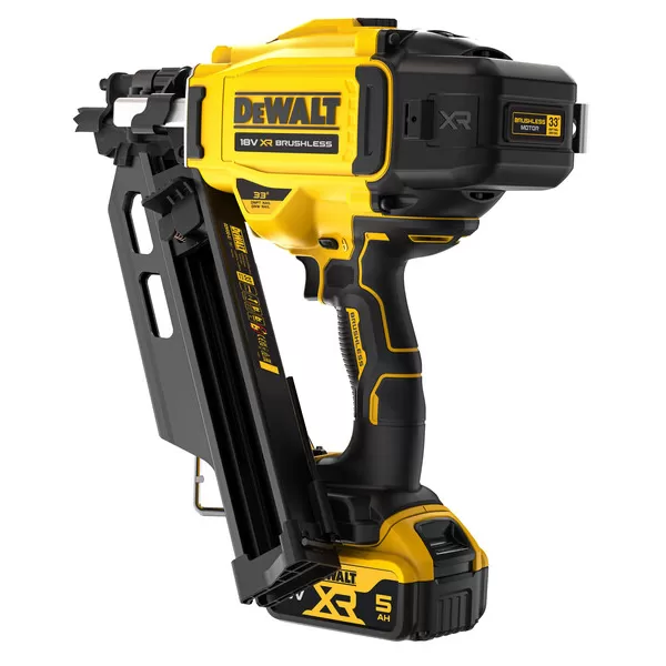 Aku tesařská hřebíkovačka 18V 2x5,0Ah DeWALT DCN930P2