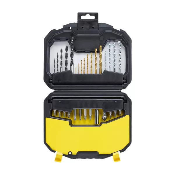 30dílná sada bitů a vrtáků do kovu, dřeva, zdiva FatMax Stanley STA7183