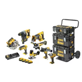 Aku bezuhlíková kombo sada nářadí 18V 4x5,0 Ah XR DeWALT DCK856P4