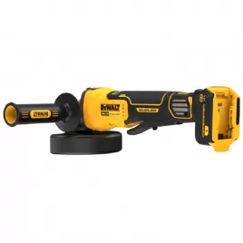 Aku úhlová bruska 125mm XR Li-Ion 18V bez aku, s dvojčinným pádlovým spínačem DeWALT DCG416VSN