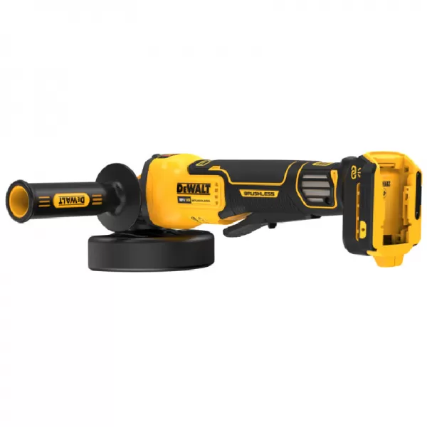 Aku úhlová bruska 125mm XR Li-Ion 18V bez aku, s dvojčinným pádlovým spínačem DeWALT DCG416VSN