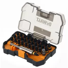 32dílná sada příslušenství FLEXTORQ se standardním držákem bitů edice McLaren DeWALT DT70901T