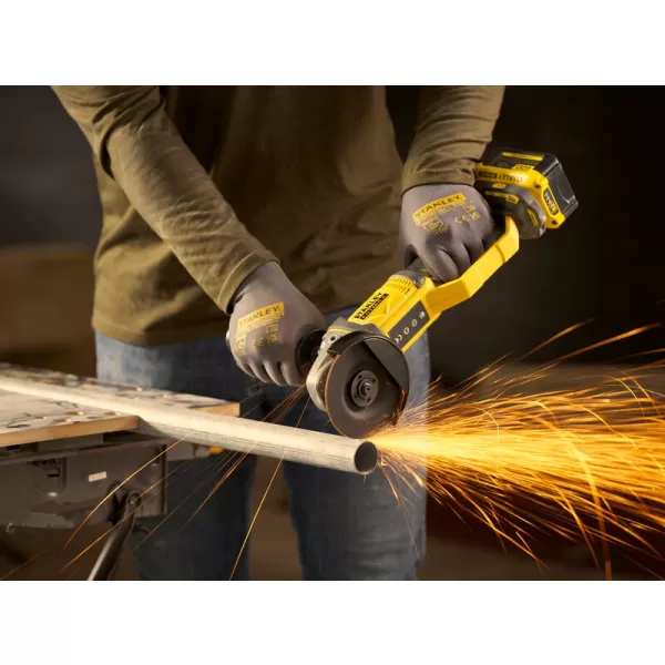 Aku úhlová bruska V20 18V bez aku Stanley FatMax SFMCG300B