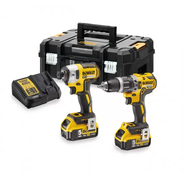 Kombo sada aku nářadí 18V XR 2x5,0 Ah DeWALT DCK266P2T