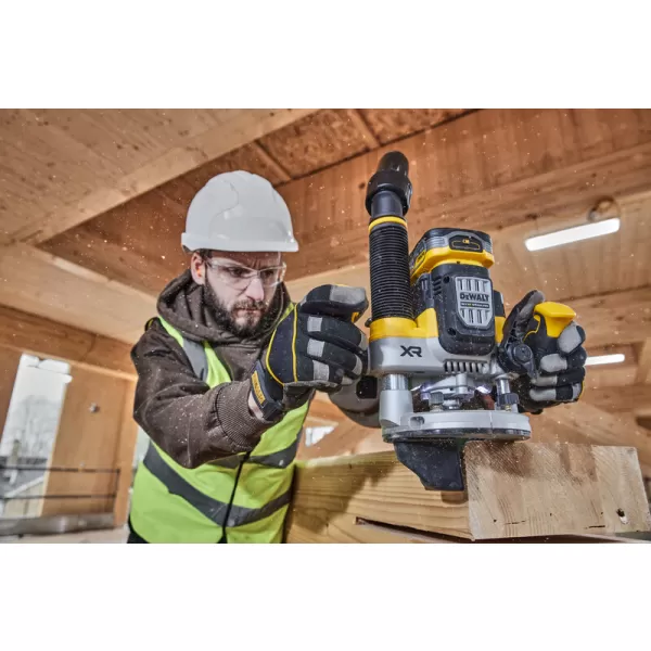 Aku bezuhlíková horní frézka 70mm 18V bez aku DeWALT DCW620NT