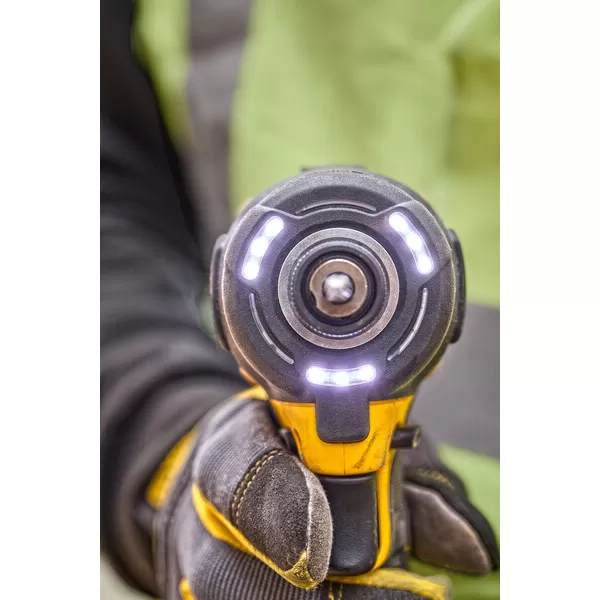 Aku bezuhlíkový hydraulický utahovák 1/4" 18V bez aku DeWALT DCF870N